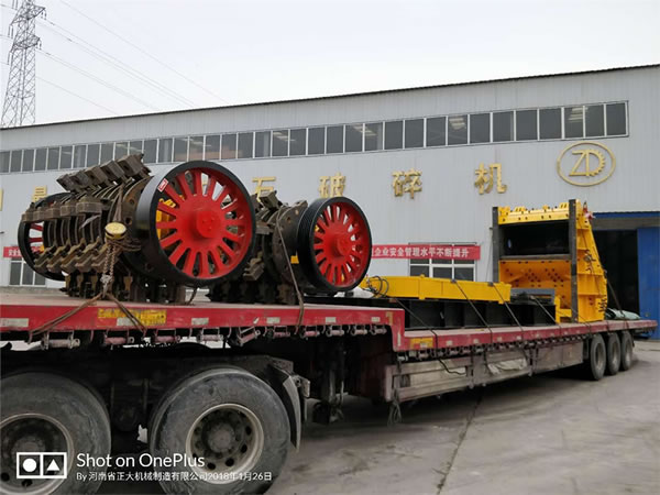 無軸滾筒篩發往山東